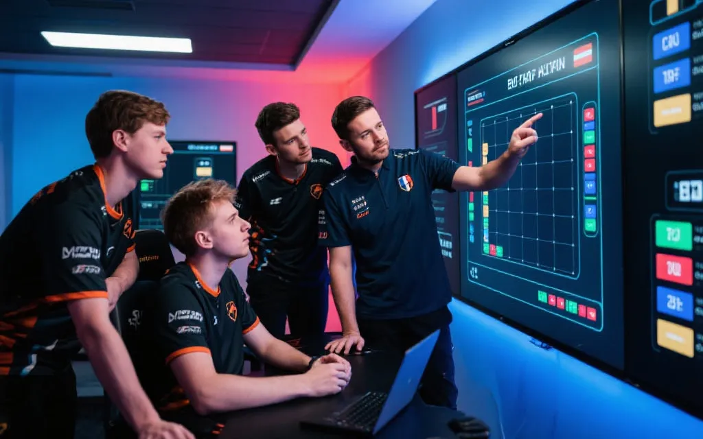 LEC教练团队制定战术图景